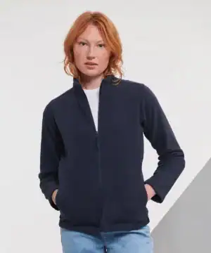 Zip Outdoor Fleece Jacket for Women by CapeBali Embroidery & Printing.