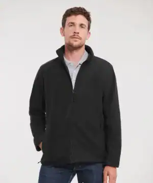Outdoor fleece jacket with full zip, ideal for hiking and outdoor activities.