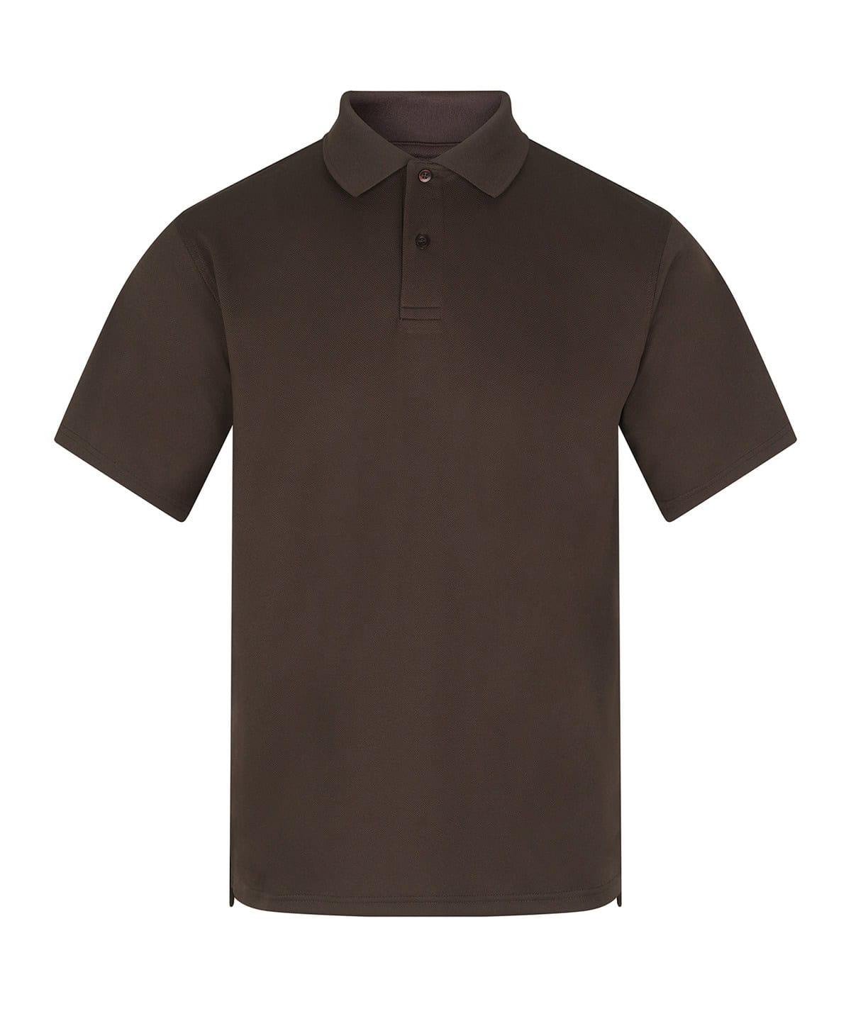 Chocolate Coolplus polo shirt HB475, XS, embroidered and printed by CapeBali.
