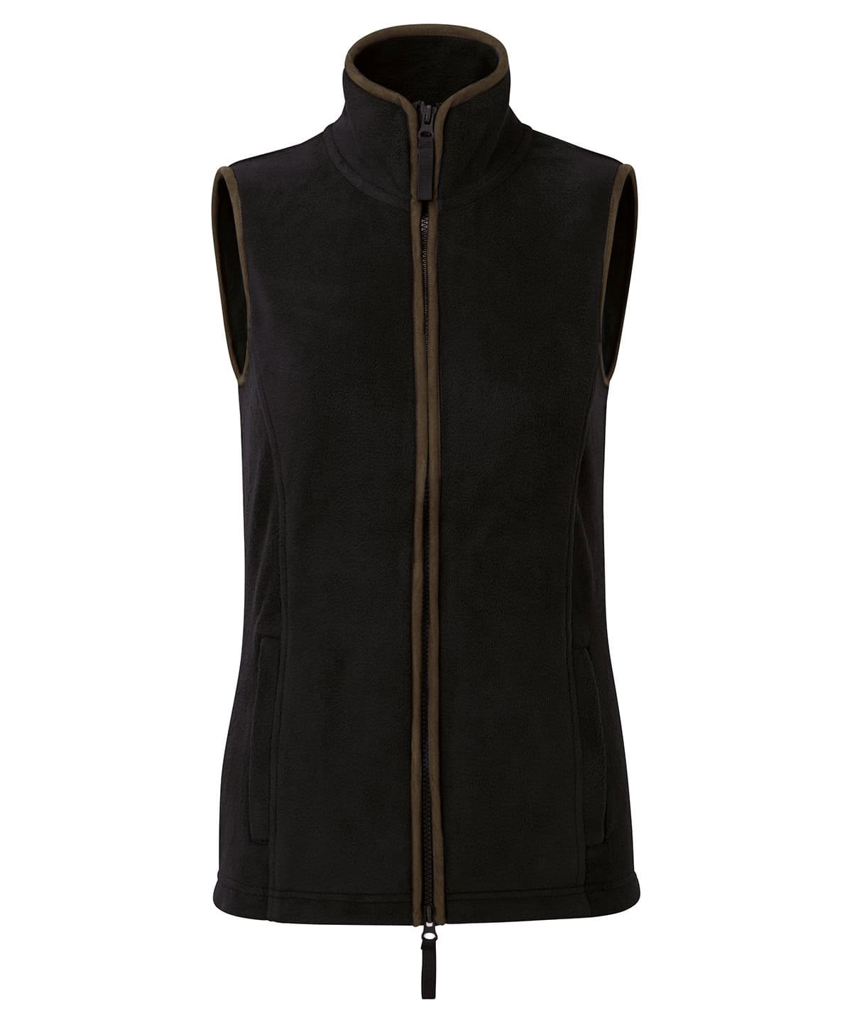 Quality embroidered fleece gilet for women, perfect for outdoor activities and casual wear.