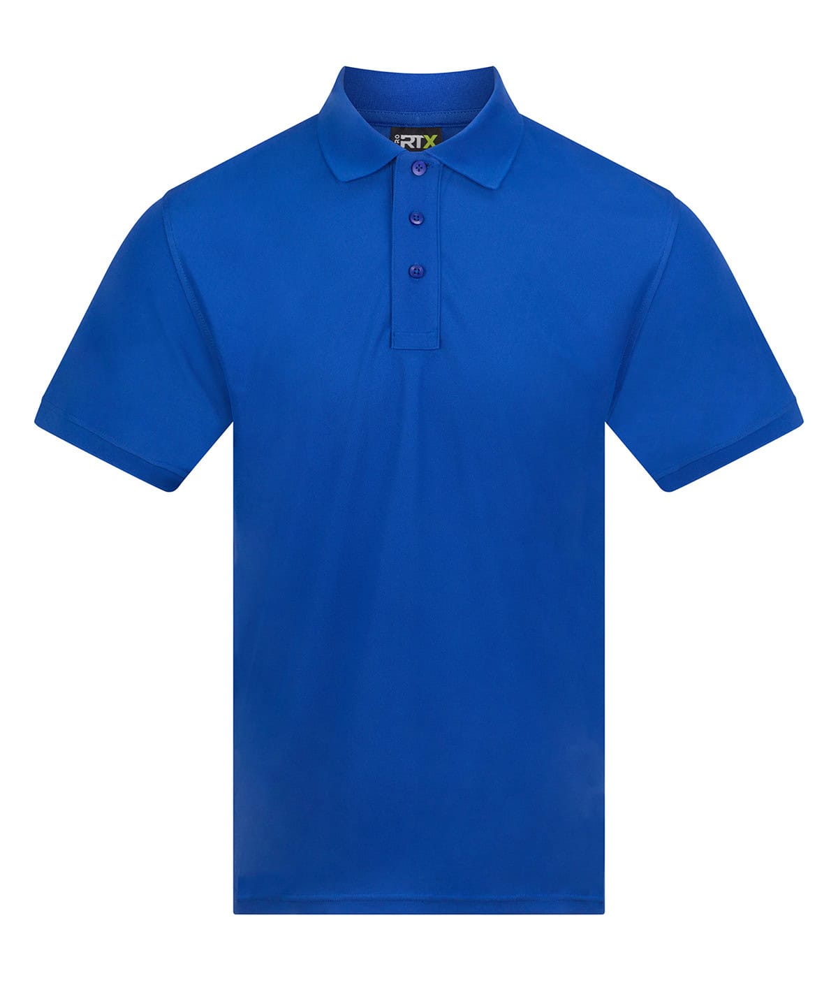Royal Blue Pro Wicking Polo Shirt for Sports and Workwear.