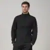 Softshell jacket for outdoor activities with embroidery options.